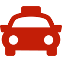 Free taxi pickup icon from Dehradun airport for Kundalini Yogashala Rishikesh