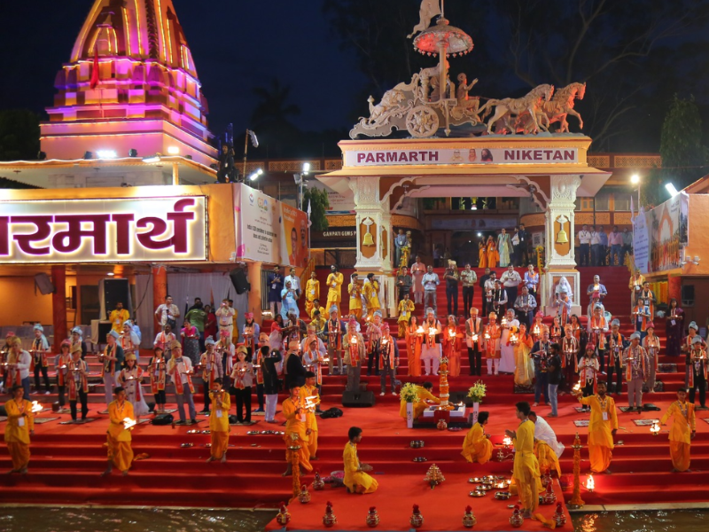 Parmarth Niketan Ashram Rishikesh Ganga Aarti