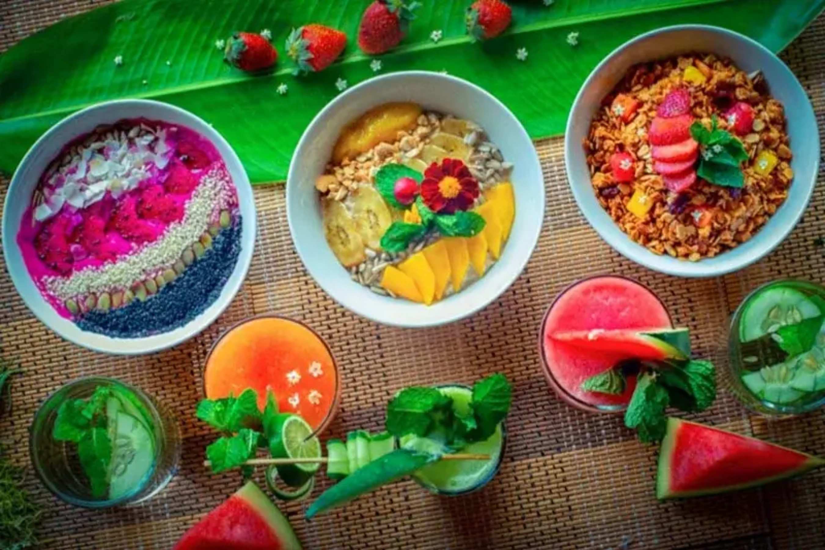Vegan sattvic food in Bali