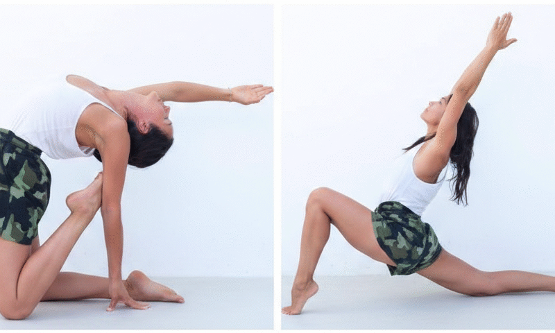 Difference Between Hatha and Vinyasa Yoga poses comparison for beginners