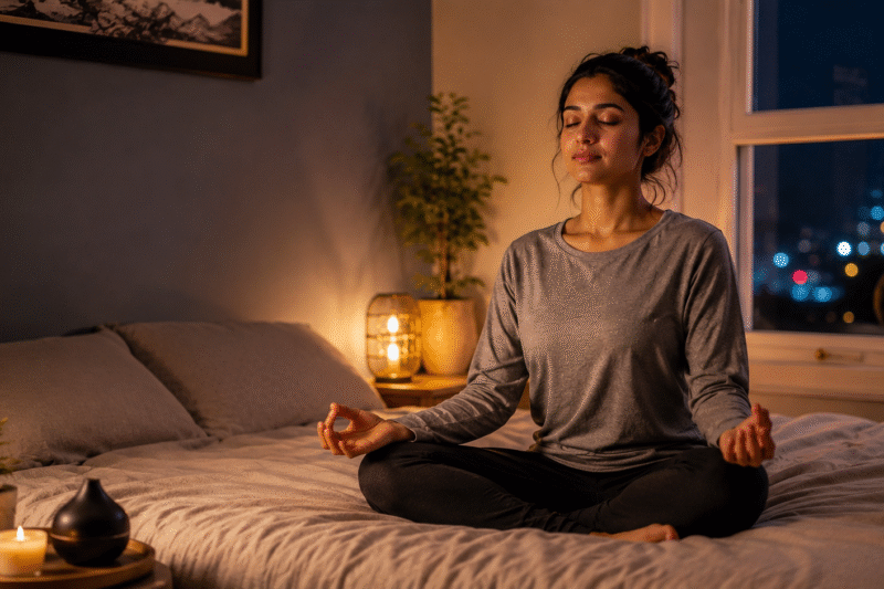 Pranayama for Better Sleep: 4 Evening Breathing Techniques That Work